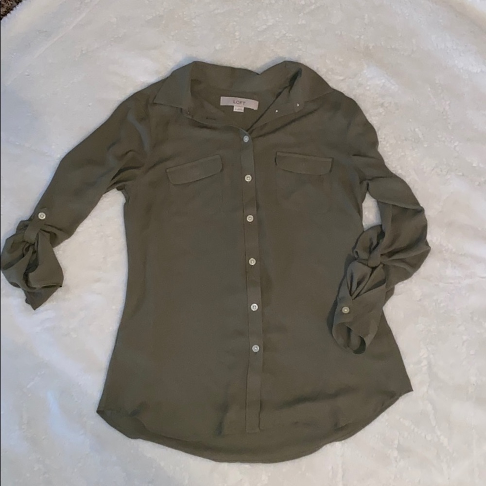 Long sleeve blouse